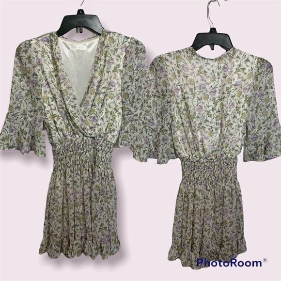 MOIRAI Floral Midi Dress - Picture 1 of 7